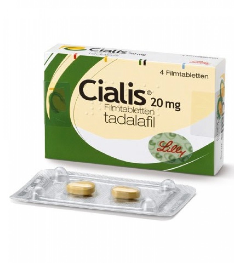 Cialis 20mg - 4 Tabs A+ Premium Quality Tablets