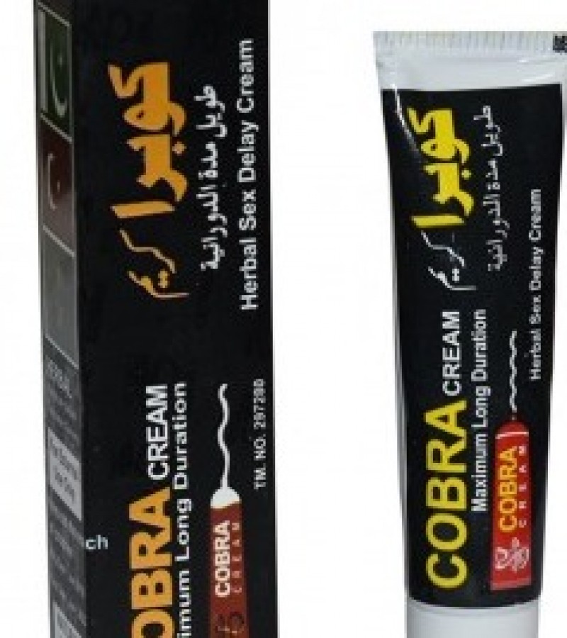 Cobra Cream Herbal Sex Delay Cream