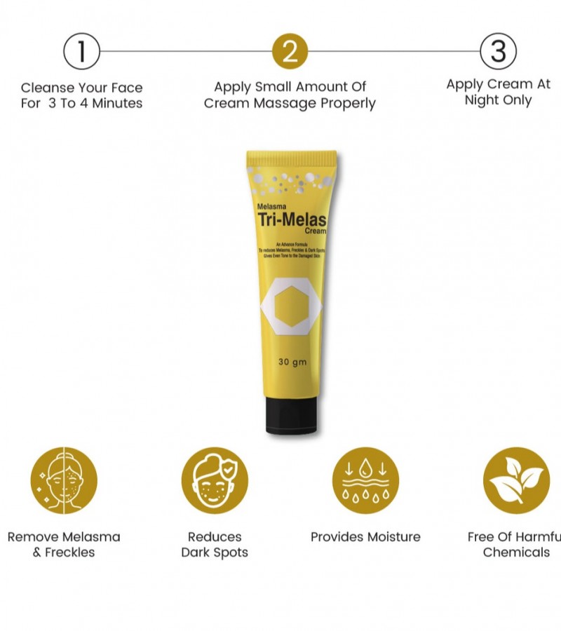 Dr Romia Tri-Melas Anti Freckles Cream 30gm