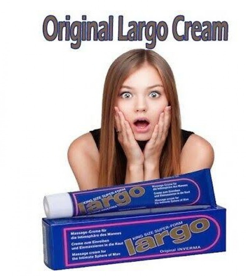Largo Delay Spray & Enlargement Cream Combo Deal - For Men