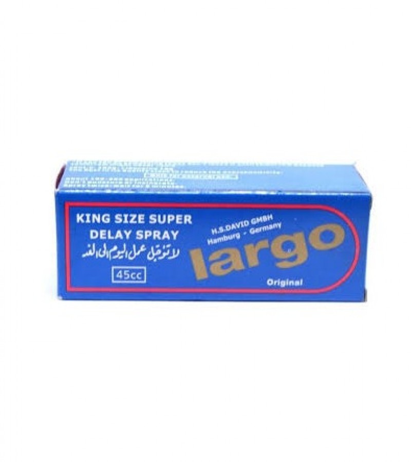 Largo King Size Timing Delay Spray For Mens 45ml Made in Germany