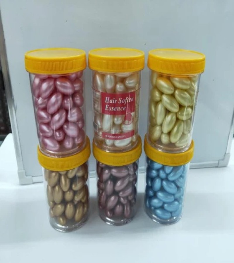 Original Hair Softness Essence 60 Capsules Jar Random Colors