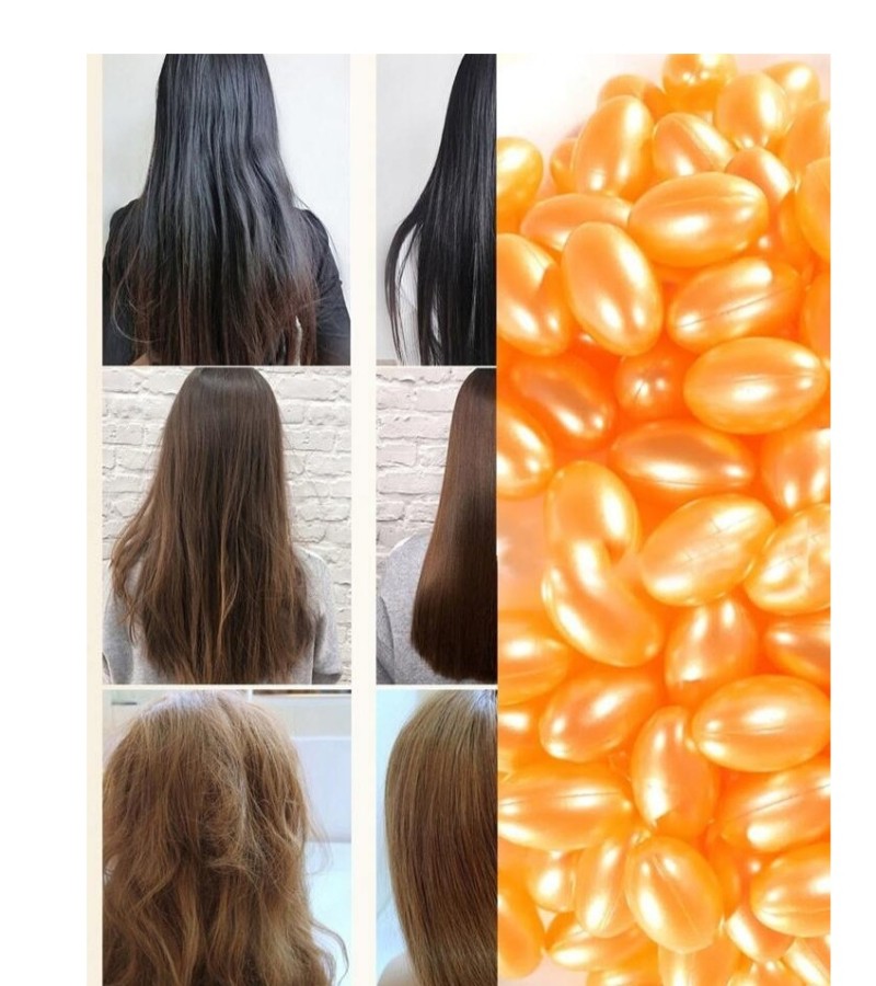 Original Hair Softness Essence 60 Capsules Jar Random Colors