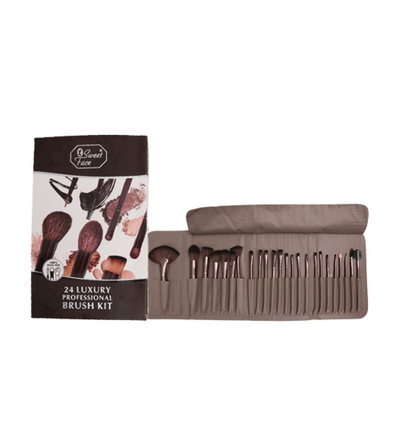 Sweet Face Professional 24Pcs Nakeup Brushes Set